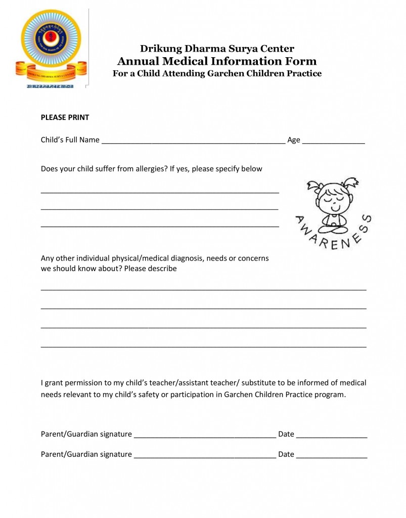 DDSC GCP Medical Information and Release Form-page-001
