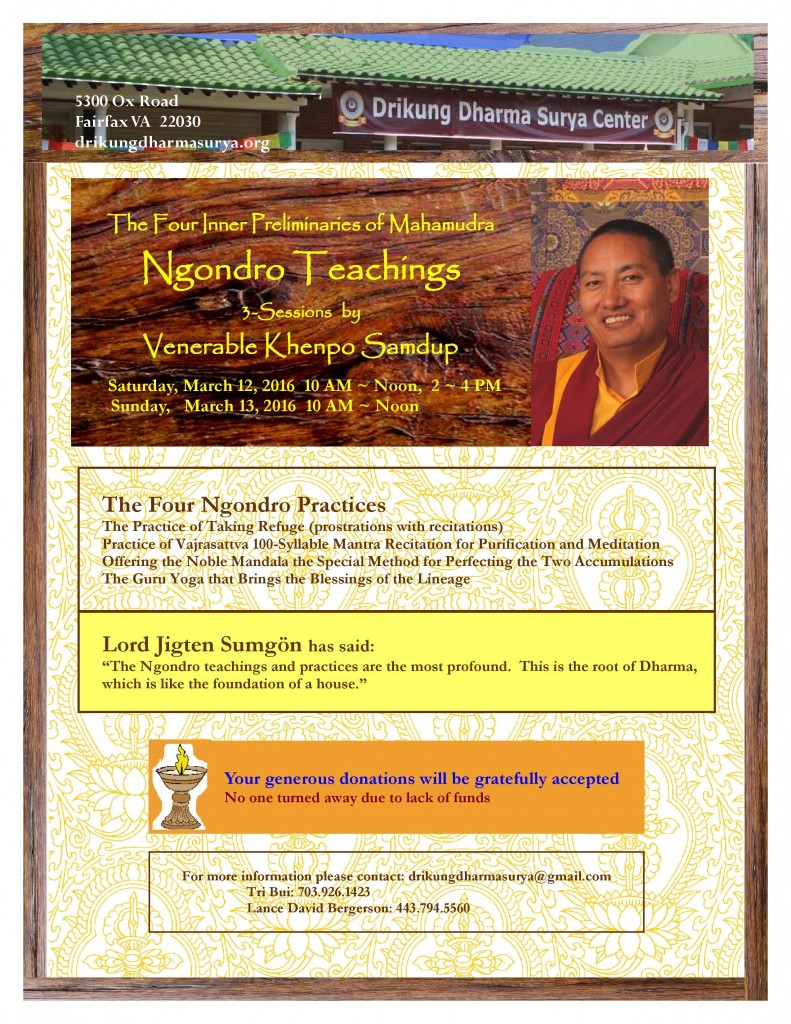 Mar 2016 Ngondro Teachings Flyer-page-001